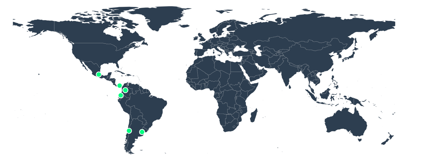 Mapa de LATAM